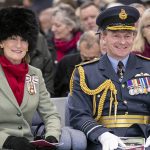 Lord-Lieutenant of Shropshire Anna Turner at RAF Shawbury - Mar 2019