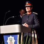 Lord-Lieutenant of Shropshire, Anna Turner at Shropshire Fire & Rescue Award Ceremony