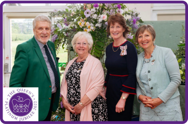 Shrewsbury Flower Club celebrates Queen's Platinum Jubilee with