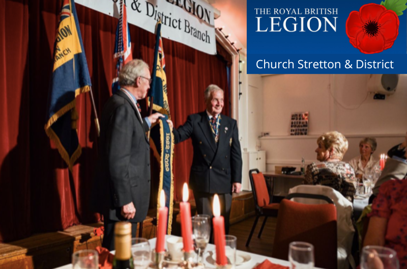 Church Stretton Royal British Legion Centenary Dinner