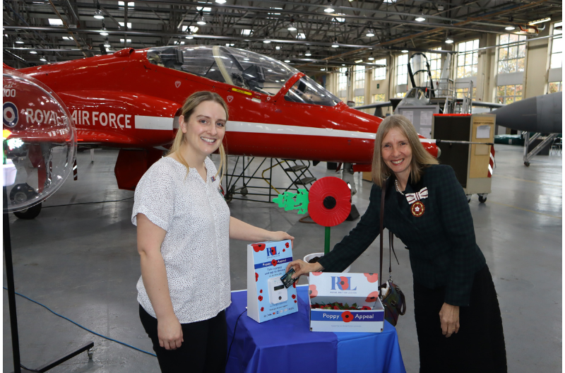 Claire Crackett DL Launches the Midlands Poppy Appeal