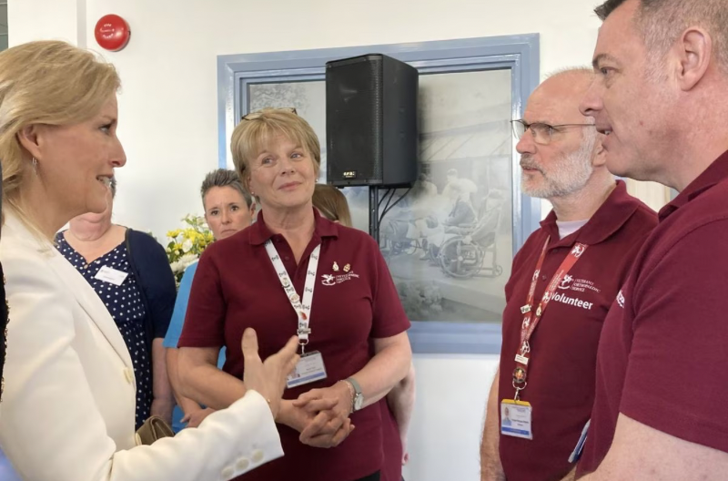 Duchess of Edinburgh visits Shropshire