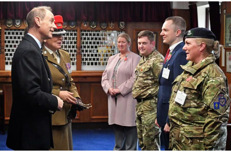Duke of Edinburgh visits Shropshire
