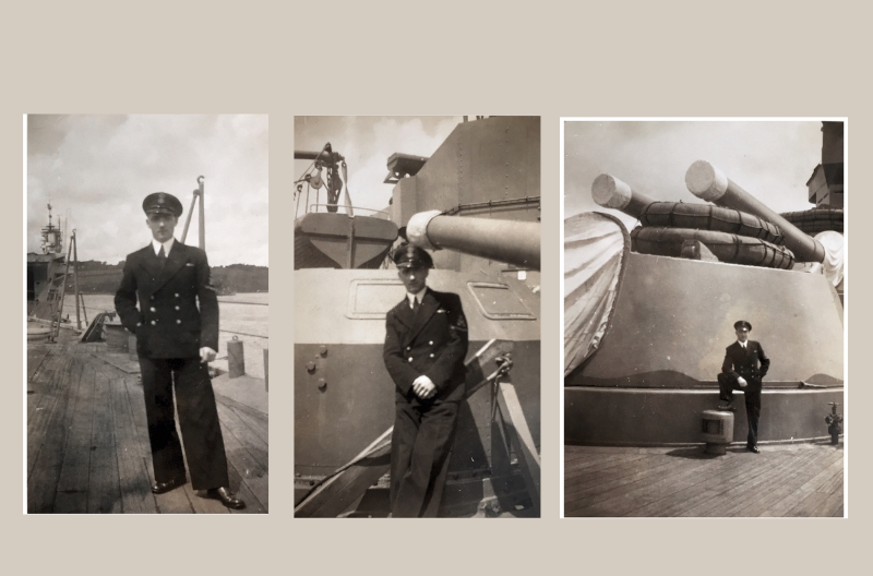 World War 11 Naval Veteran Bob Faulconbridge who served on HMS Valiant