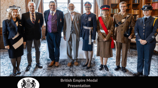 British Empire Medal Presentation, Shropshire 2025