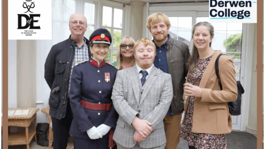 Derwen College Celebrates Duke of Edinburgh’s Award success