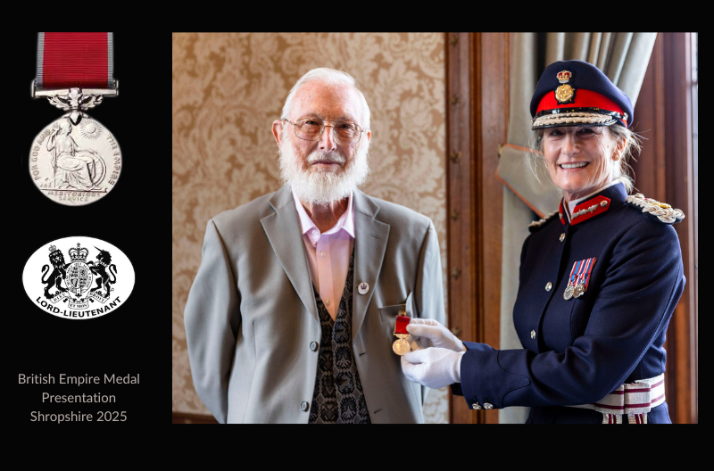 British Empire Medal Presentation, Shropshire 2025