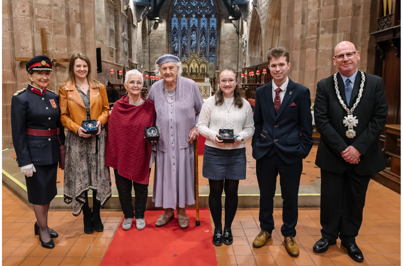 Shifnal Individuals and businesses are honoured with community awards