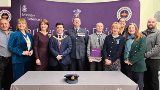 Signing of The Armed Forces Covenant, Shropshire