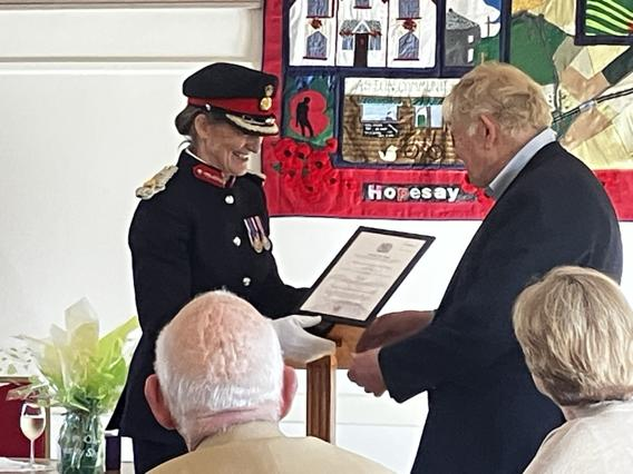 KAVS Presentation to Aston on Clun Community Shop