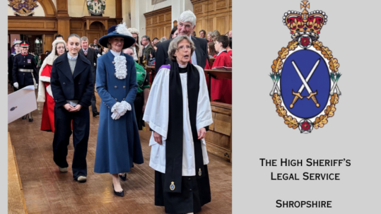 High Sheriff of Shropshire - Legal Service