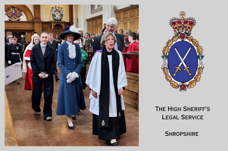 High Sheriff of Shropshire - Legal Service