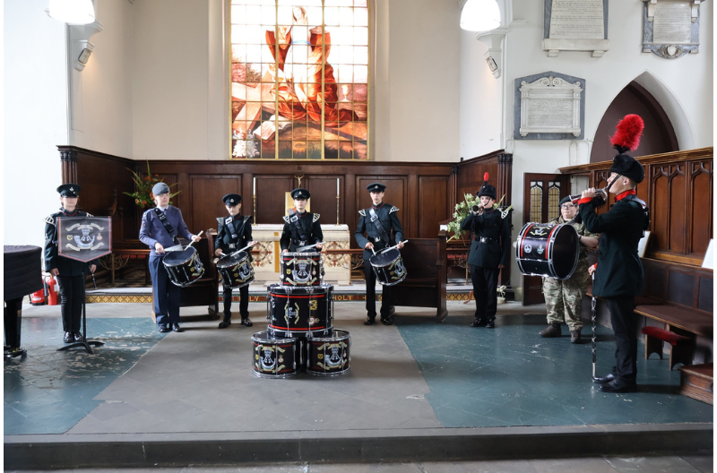 Shropshire Army Cadet Force Banner Parade