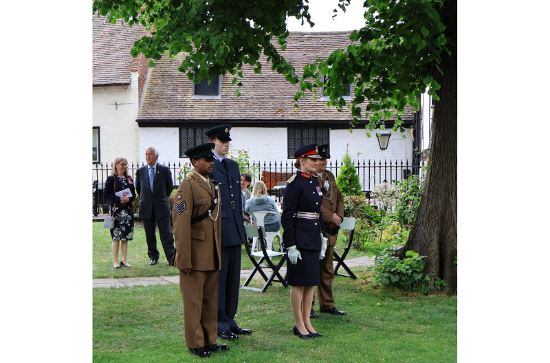 Shropshire Army Cadet Force Banner Parade