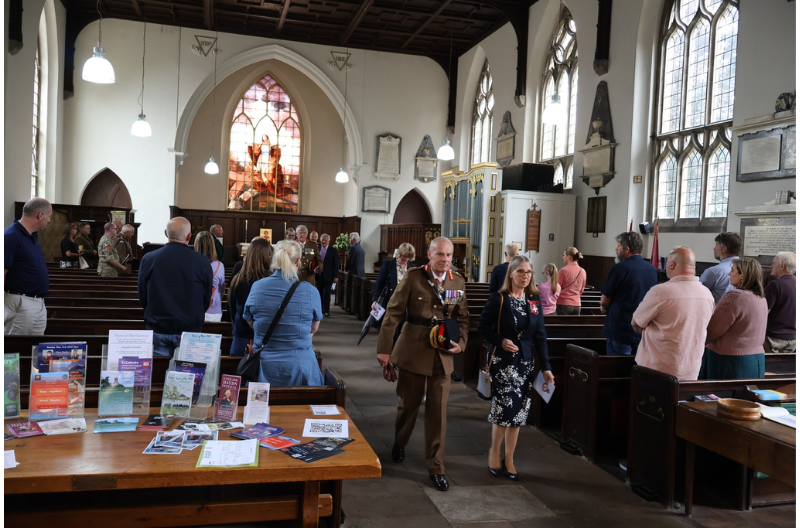 Shropshire Army Cadet Force Banner Parade