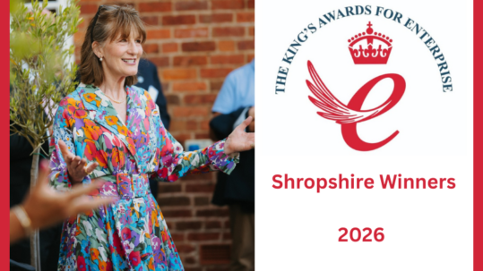 King's Award for Enterprise 2026 Shropshire Winners