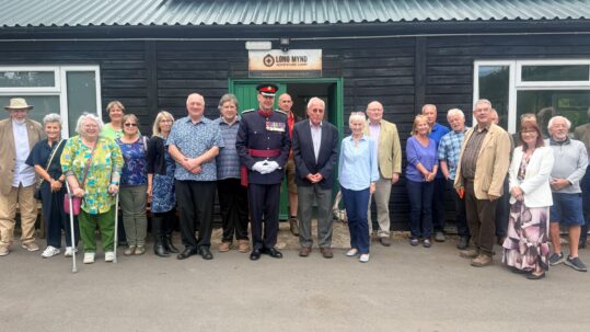 opening of the Accessible Wash Block – Long Mynd Adventure Camp
