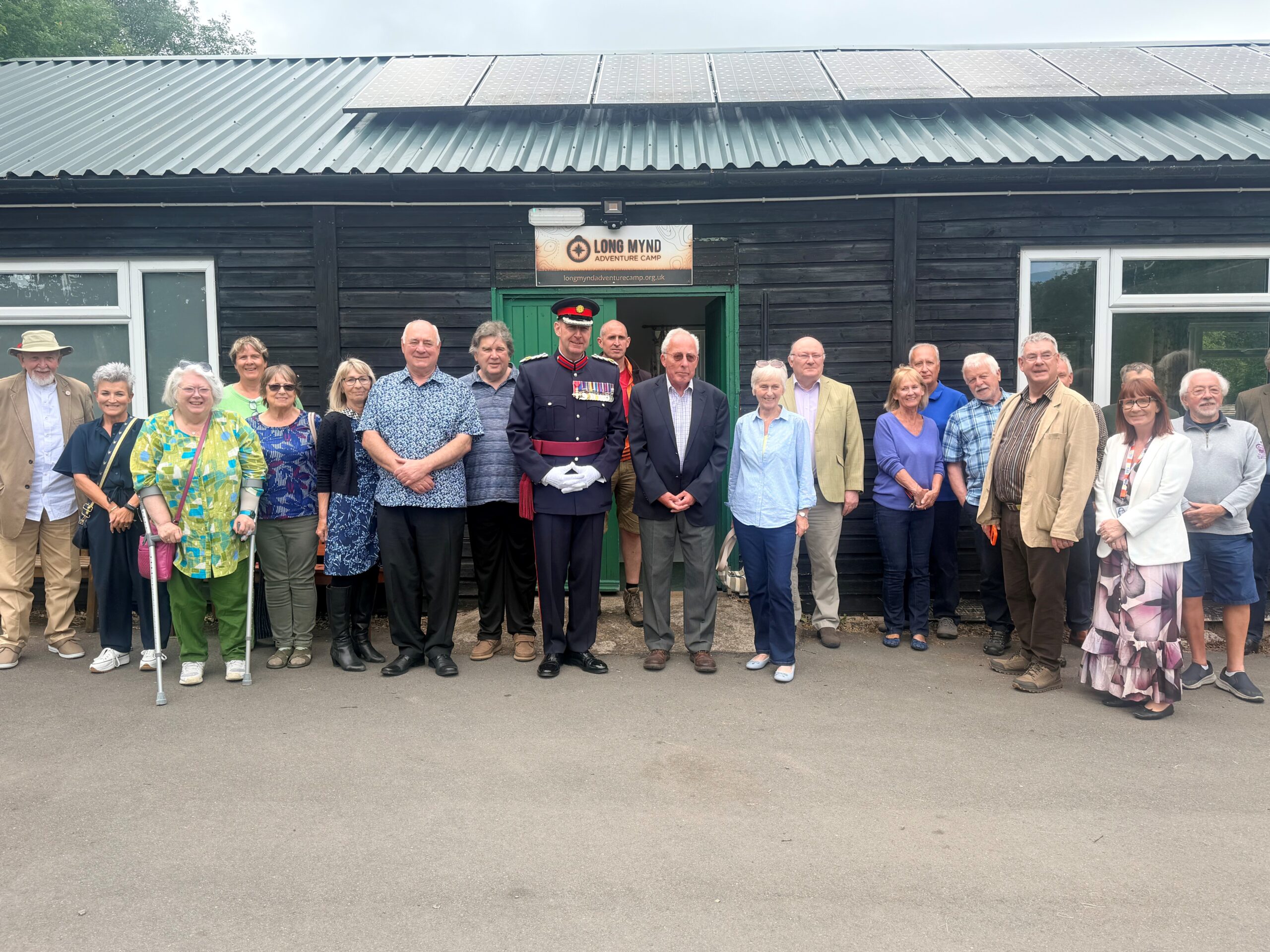 opening of the Accessible Wash Block – Long Mynd Adventure Camp