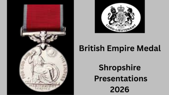 Shropshire British Medal recipients 2026
