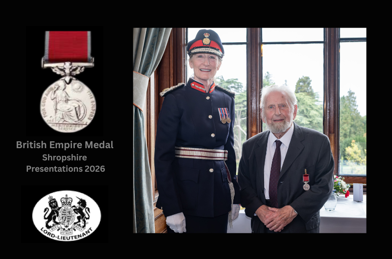 Shropshire British Medal recipients 2026