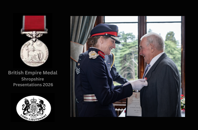 Shropshire British Medal recipients 2026
