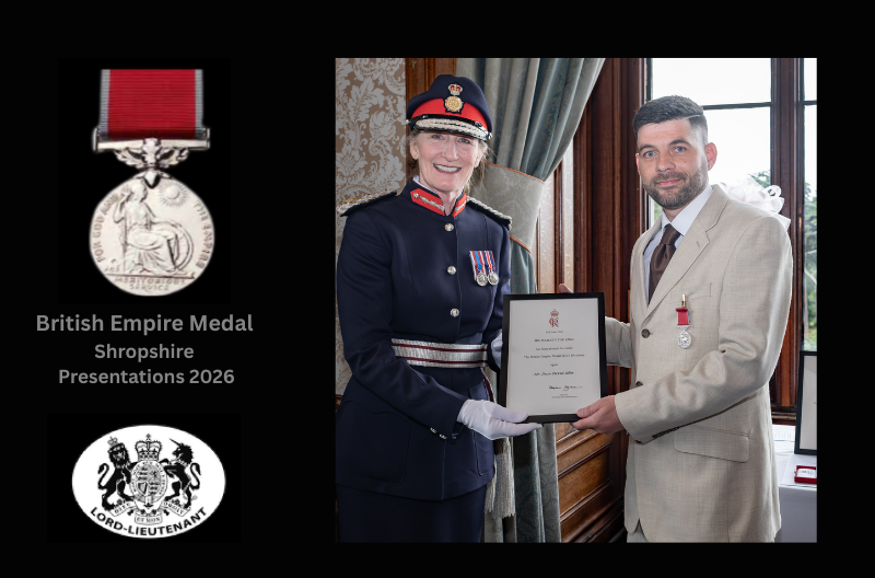 Shropshire British Medal recipients 2026
