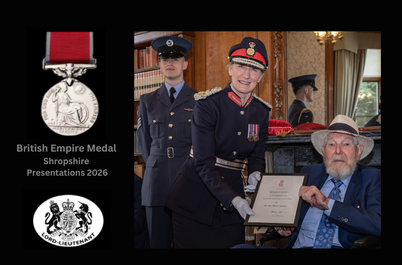Shropshire British Medal recipients 2026