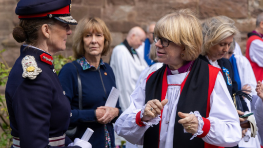 The Archbishop of Canterbury visits South Shropshire during historic anniversary year